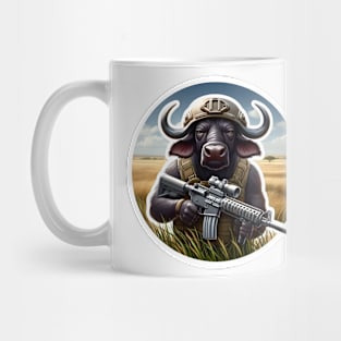 African Buffalo Tactical Mug